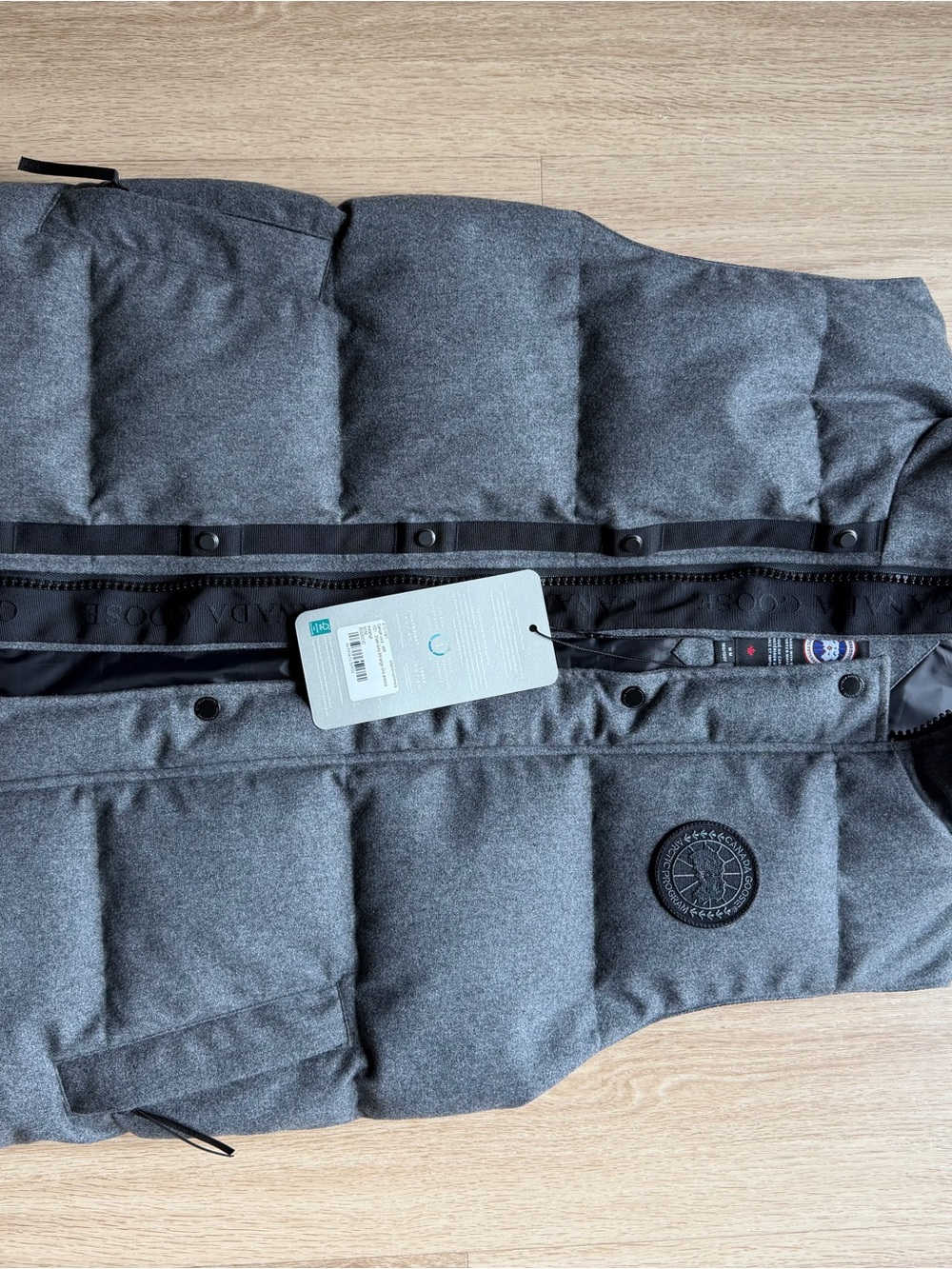 Canada Goose Grey Puffer Vest